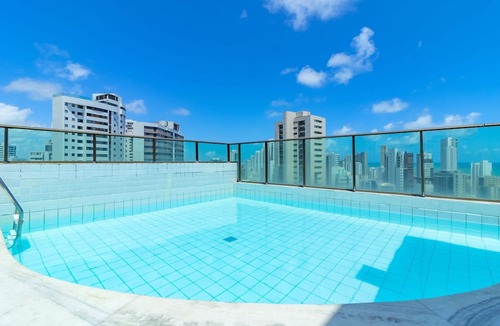 Boa Viagem Apartment | Golden Style #1803 Near the Beach By Carpediem