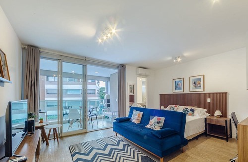 Vila Madalena Apartment | Apt With Balcony 750m From Batman Alley Pdm0208