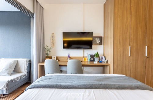Indianopolis Apartment | Zen Studio W/panoramic View of Sao Paulo Onj2612