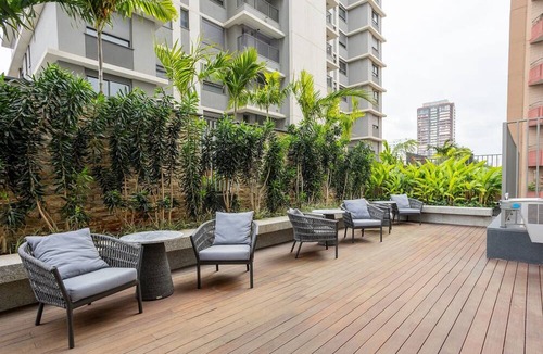 Campo Belo Apartment | Estúdio em SP perto do metrô | GBA908