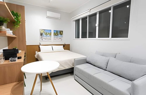 Leblon Apartment | Lindo loft com banheira no Leblon