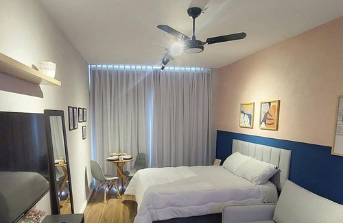 Vila Buarque Apartment | Relax Sampa - Comfortable studio in the heart of SP, near the metro and Santa Casa.