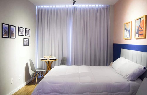Vila Buarque Apartment | Relax Sampa - Comfortable studio in the heart of SP, near the metro and Santa Casa.