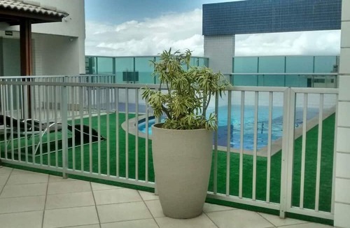 Itapua Apartment | Ap Itapoã, 2 Qt, Ste, Balcony, 2 Air Cond Pisc., sky, wifi luxury