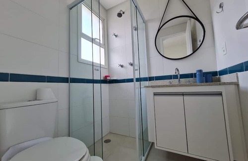 Vila Clais Apartment | Apartment with sea, pool and mountain views - Boulevard Family Club Bertioga