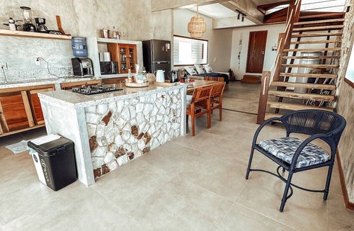 Icarai de Amontada House | Uba House in Icaraizinho/CE - Beachfront - infinity pool - right on the sand