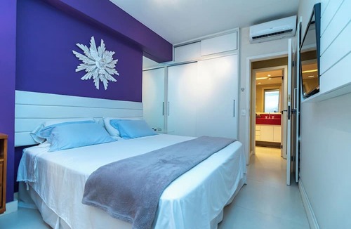 Copacabana Apartment | Apartamento Moderno com Serviços e Vista mar