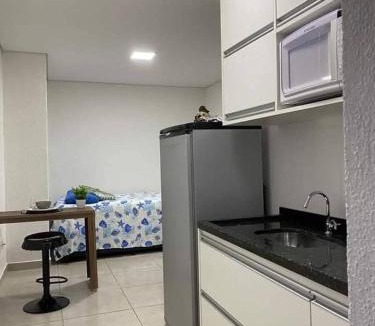 Centro Apartment | Apartamento a 10 minutos da festa do peão