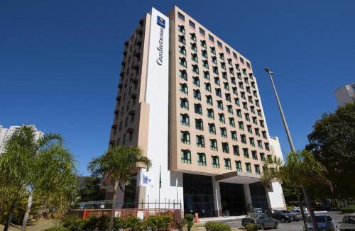 Taguatinga Apartment | Hotel Comfort Taguatinga Flat 307 AR, WIFI, TV, GARAGEM, PISCINA, ACADEMIA