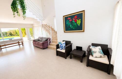Morada da Praia House | Morada Sun House 4 Suítes com Sacadas, Piscina Privativa com Cascata e área gourmet