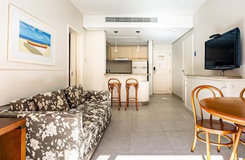 Jurere Apartment | Suite w/Beautiful View in Resort in Jurerê JBV252