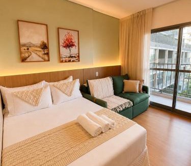 Santo Amaro Apartment | 13 Studio Conforto Premium próx Consulado EUA e Metrô