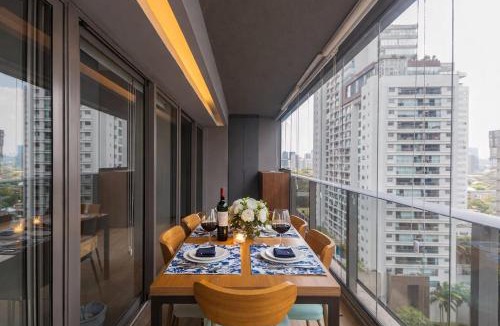 Brooklin Paulista Apartment | 1107 B Habitarte - Edith · Terracota Berrini/Faria Lima/Habitarte