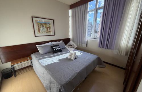 Funcionarios Apartment | Lindo Studio no coração da Savassi pra 3 pessoas #Flamboyant601