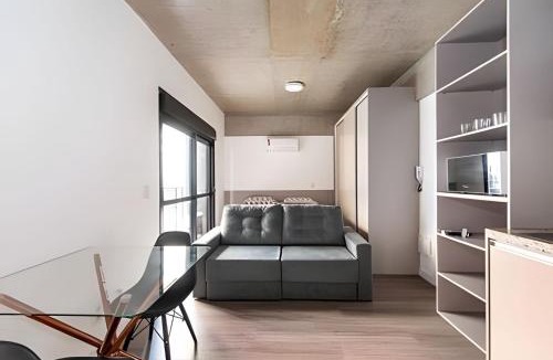 Consolacao Apartment | Apto 36 New studio w balcony near Paulista and Augusta