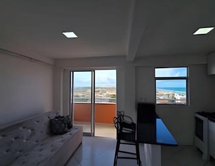 Praia do Meio Apartment | Seu Refúgio Frente Mar | Vista Espetacular
