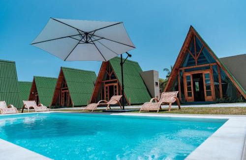 Bela Vista Ski Chalet | Chalé moderno e aconchegante em Itacimirim 02