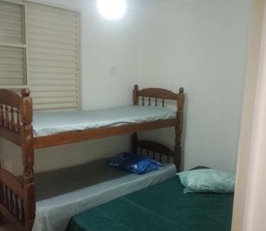 Aracatuba Apartment | Ap muito Simples, ambiente famíliar ar-cond, 2 qtos, individual, smartv, wi-fi, Maq lavar