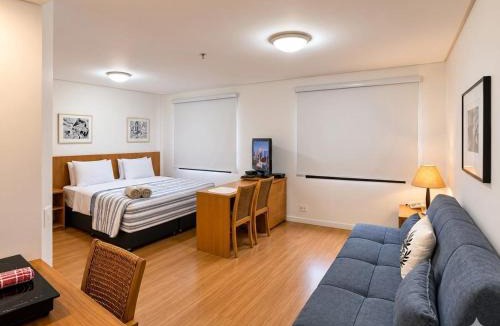 Indianopolis Apartment | Flat Moderno c Garagem 8 Min CGH 3 Min Metrô Moema