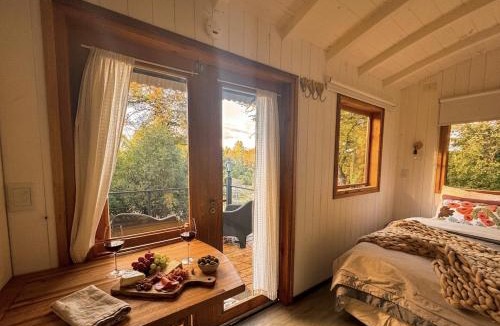 San Martin de los Andes House | Casa Calvé Tiny House en el Bosque con Deck Privado San Martín de los Andes