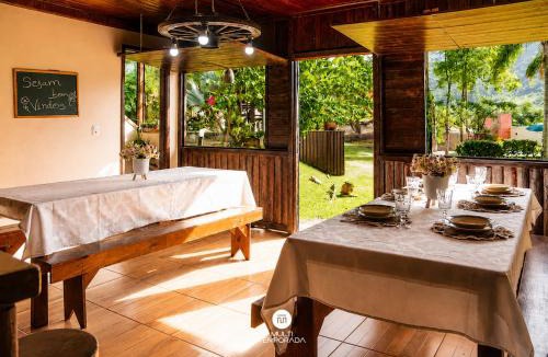 Canelinha House | Sítio Morada do Pai com Piscina e Sinuca