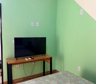 Paranaiba Apartment | Apê casal, com ar, cozinha e vaga privativa