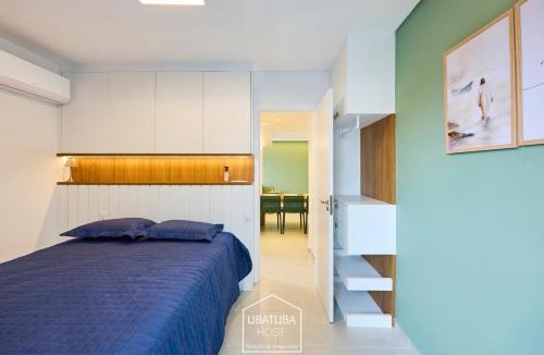 Acarau Apartment | Ubatuba Tenório- 2 suítes - piscina - churrasqueira - ar