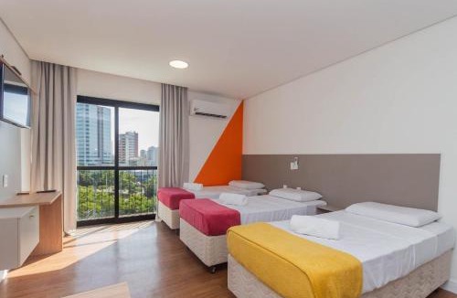 Jardim Chacara Inglesa Apartment | Apartamento Premium em Hotel | Piscina, Academia, A/C e Wi-Fi | Próximo à Anchieta