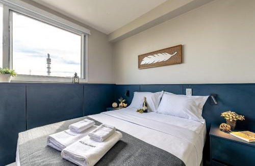 Barra Funda Apartment | Modern Apartment with Air Conditioning and Gym