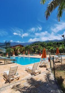 Maranduba Apartment | Chalé Azul Ubatuba 6p piscinas