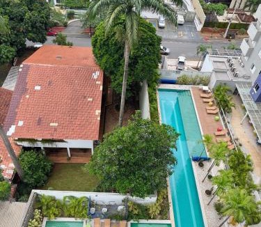 Setor Bueno Apartment | Luxurious 2-Bedroom Duplex with Gourmet Balcony