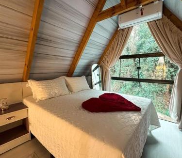 Pinhalzinho Cabin | Pousada Vale da Lua - Chalés