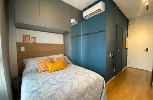 Vila Clementino Apartment | Studio novo Metro Hospitais Wifi ar-condicionado
