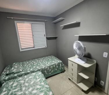 Paulinia Apartment | Apartamento 2 QT com Ar-condicionado -estacionamento
