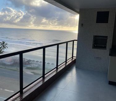 Ilheus Apartment | Apart Coral Park com vista para o mar