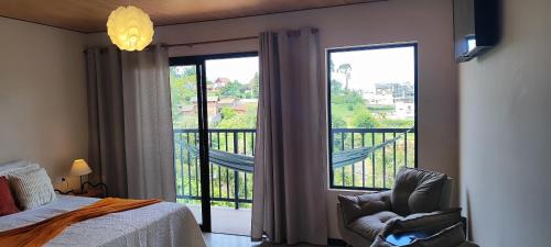 Colinas Capivari Apartment | Apartamento para casal com vista para as montanhas