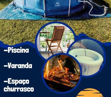 Tijucas Hostel | Quarto Prime até 4 pessoas familia, piscina, Pousada Lua Encantada Pousada Tijucas
