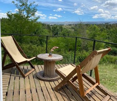 Villa Yacanto Ski Chalet | Refugios Kururu Villa Yacanto, cabaña con vista a las sierras