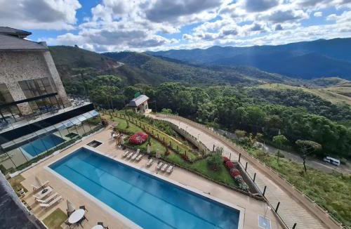 Agua Santa Apartment | Resort Gran Paradiso Campos do Jordão