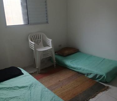 Suarao Apartment | Apartamento na praia 2 qt com quintal e churrasqueira