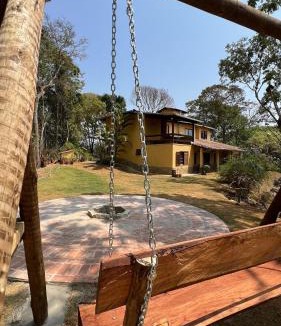 Sao Sebastiao das Aguas Claras House | Piscina Aquecida, 5 Suítes, Lareira e Trilha até o Ribeirão