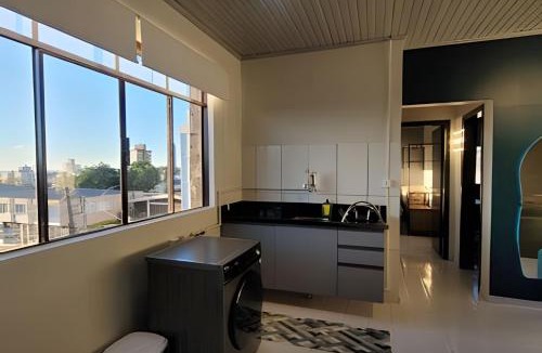 Sao Miguel Do Oeste Apartment | AP103 - Apartamento com A/C no centro