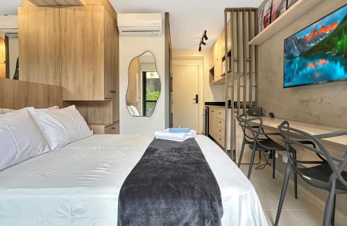 Bela Vista Apartment | Ar condicionado - Cozinha moderna - Varanda - Estúdio