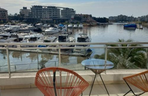 Nordelta Apartment | Apart , Departamento condominio en Bahia grande Nordelta con balcon y vista a la bahia , piscina exterior opcional arancelada