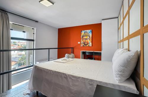 Sao Paulo Apartment | Studio CGH Confortaével Expo Imigr Zen Duplex AC