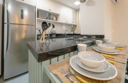 Zona 01 Apartment | Lindo Moderno e Central TV102