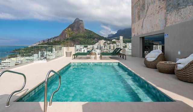 Apartment In Rio De Janeiro With Bar, Kitchen, View