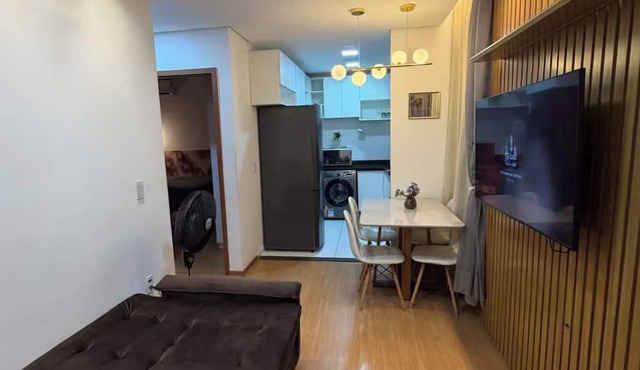 Air-conditioned 2-bedroom apartment in Fortaleza