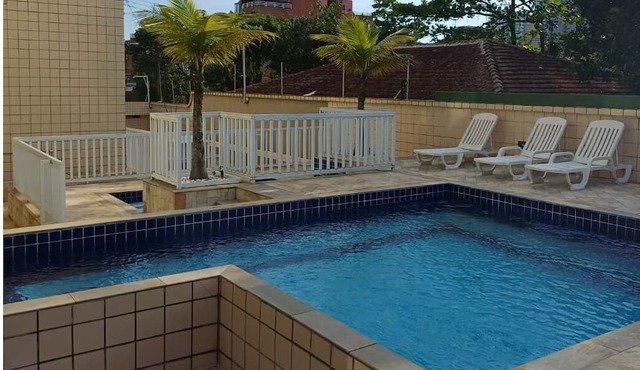 Comfort and Leisure in Guarujá. Wi-fi, swimming pool and garage