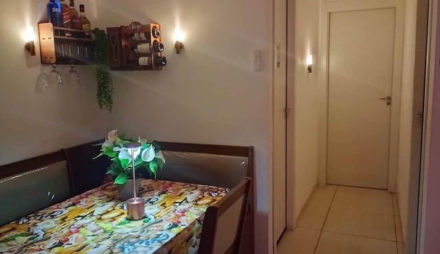 2-bedroom apartment with en-suite bathroom in the heart of Rio, panoramic pool. Pets allowed.